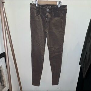 American Eagle Outfitters Brown Skinny Jeans